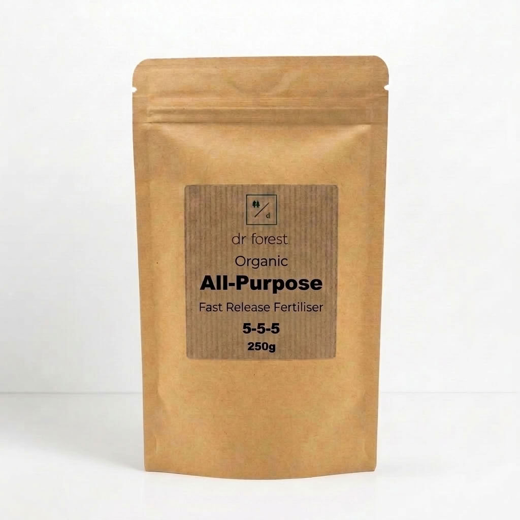 Organic All-Purpose Booster 5-5-5 | Fast-Acting Soluble Powder | Dr Forest