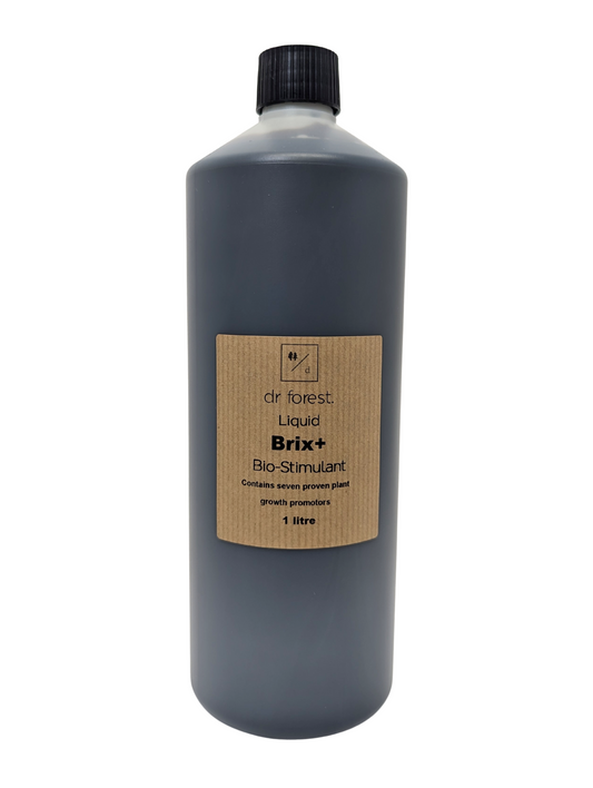 Brix+ | Liquid Seaweed Bio-Stimulant Booster | 7 Growth Promotors including Triacontanol Dr Forest