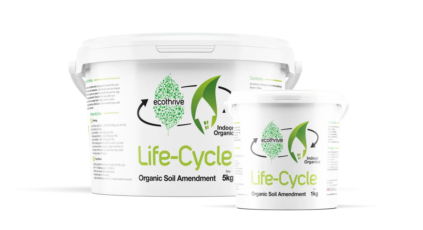 Life-Cycle. Organic Soil Amendment by Indoor Organics & Ecothrive Ecothrive