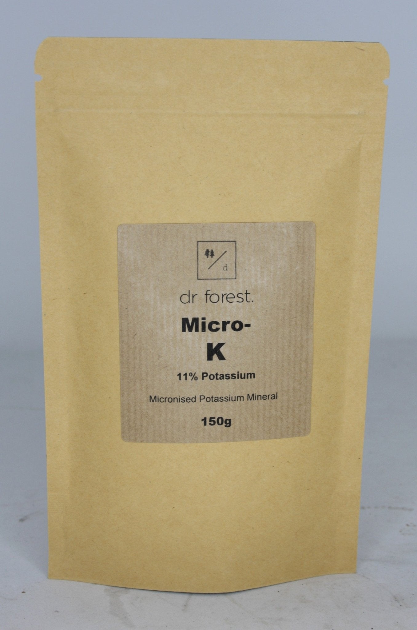 Micro-K | Micronised Potassium Fertiliser | 11% Potassium | Organic & Solution Grade Dr Forest