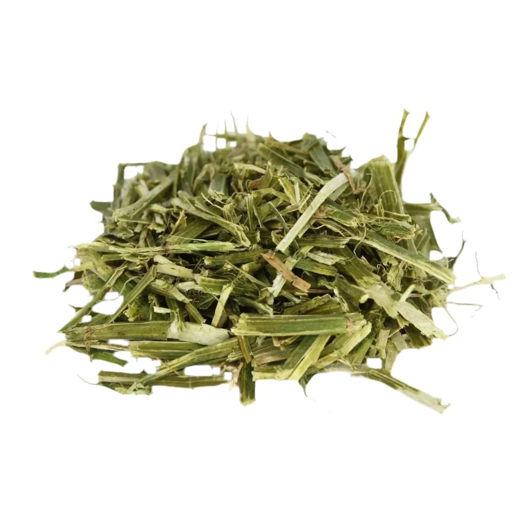 Organic Alfalfa Stem Mulch.