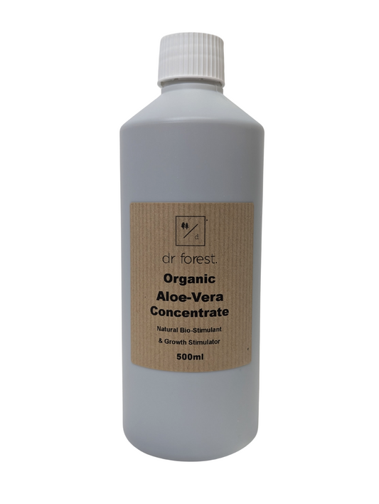 Organic Aloe Vera 500% Concentrate | Whole Leaf Liquid Bio-Stimulant Dr Forest