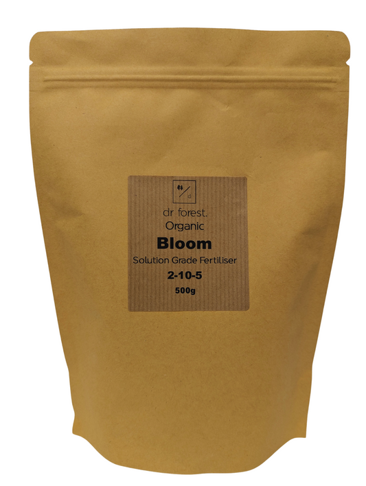 Organic Bloom Booster 2-10-5 | Solution Grade Fertiliser | Fast Release Dr Forest
