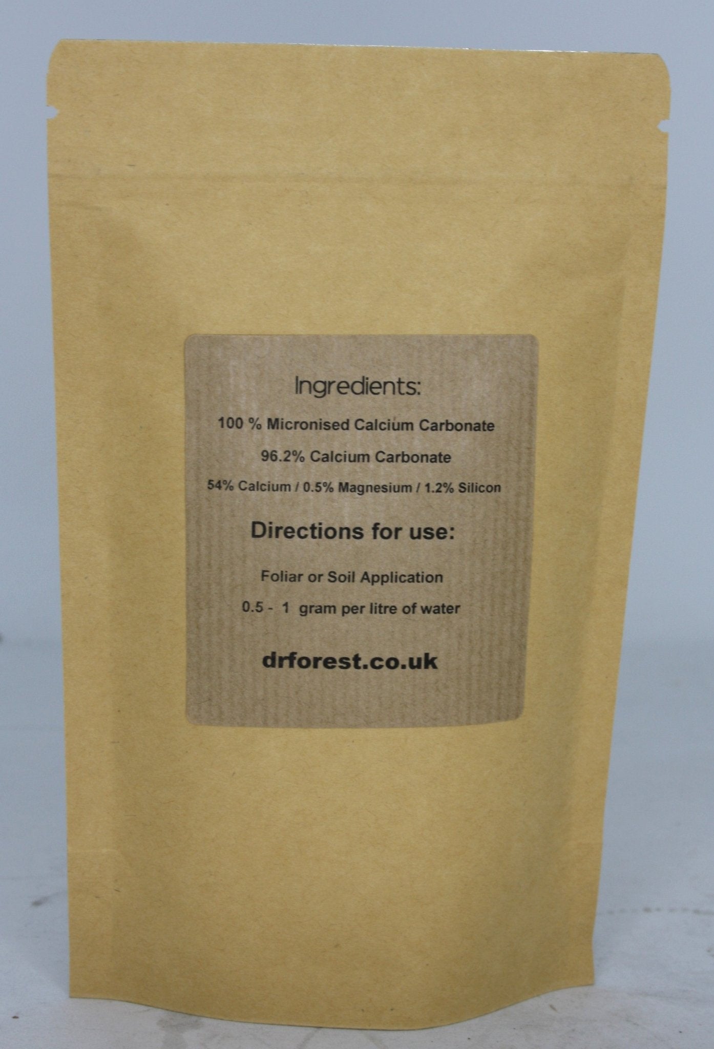 Organic Micro Cal-Carb | Micronised Calcium-Carbonate | PH 8 | Fast Acting PH Regulator Dr Forest