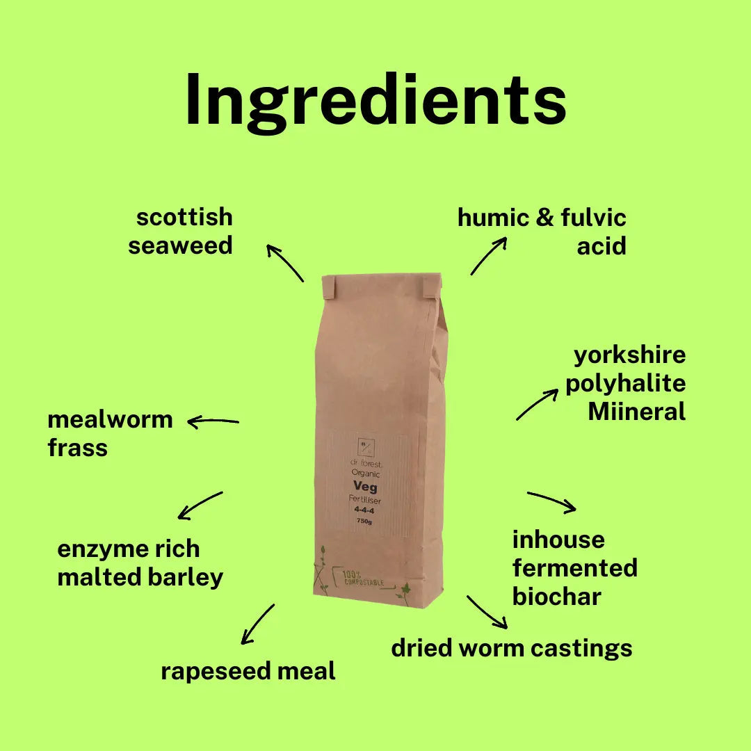 Organic VEG Fertiliser 4.4.4. For vegetative growth by Dr Forest Dr Forest