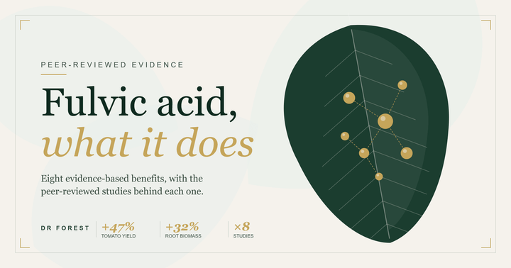 Benefits of fulvic acid for plants