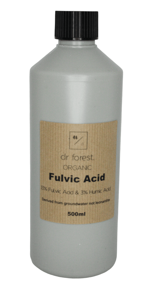 Organic Fulvic Acid. 13 % Fulvic Acid. Soil Association Approved by Dr Forest.