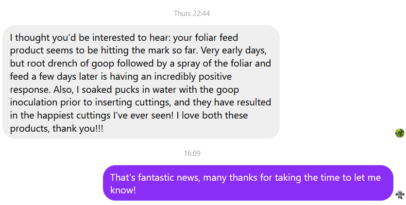 Soil Smiths Living Feed. Liquid Foliar and Feed