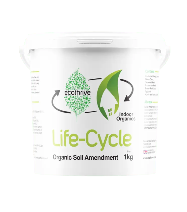 Life-Cycle. Organic Soil Amendment by Indoor Organics & Ecothrive Ecothrive