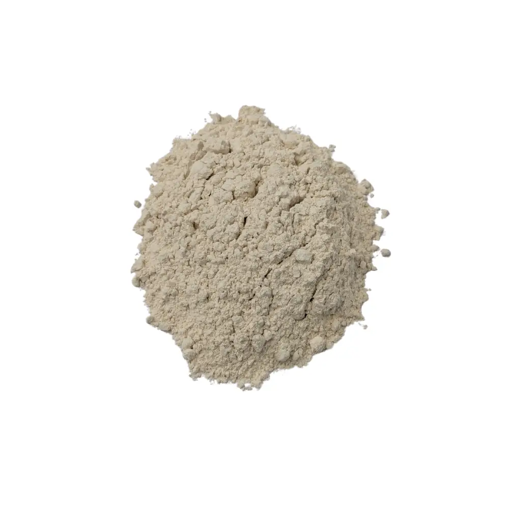 Organic Potassium Fertiliser — pile of fine pale-cream potassium powder
