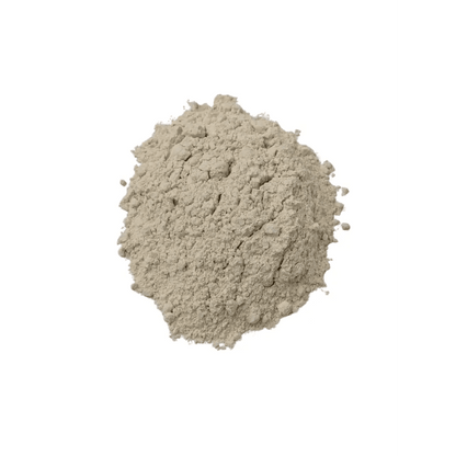 Organic Potassium Fertiliser — pile of fine pale-cream potassium powder