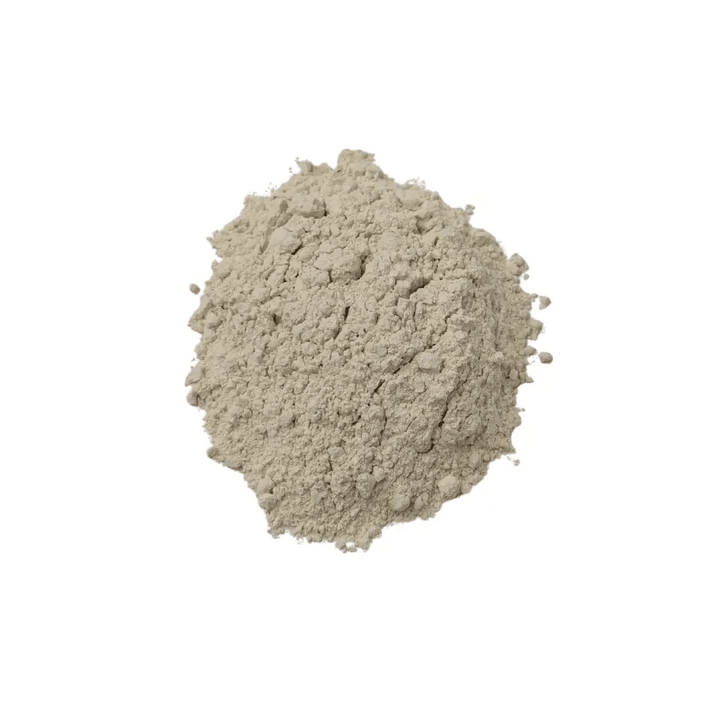 Organic Potassium Fertiliser — pile of fine pale-cream potassium powder