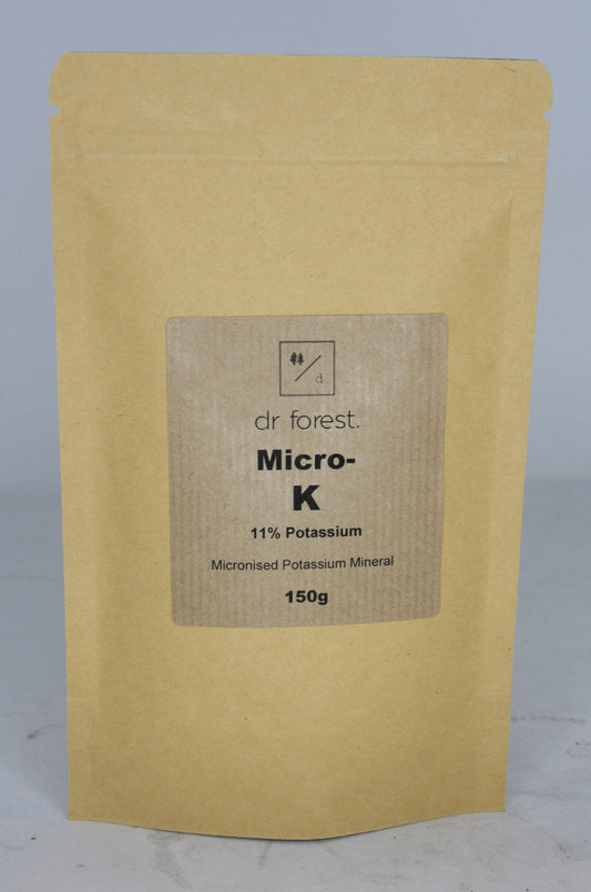 Micro-K. Organic Micronised Potassium Fertiliser. Solution Grade.