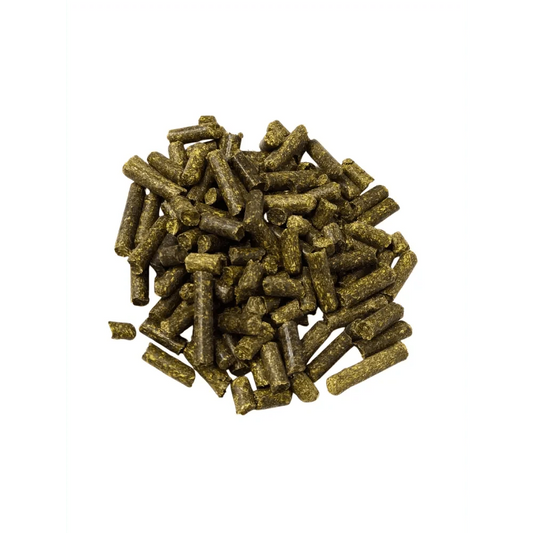 Alfalfa Meal Pellets, 1.5kg, part of the Autumn Lawn Kit for Clay Lawns from Dr Forest