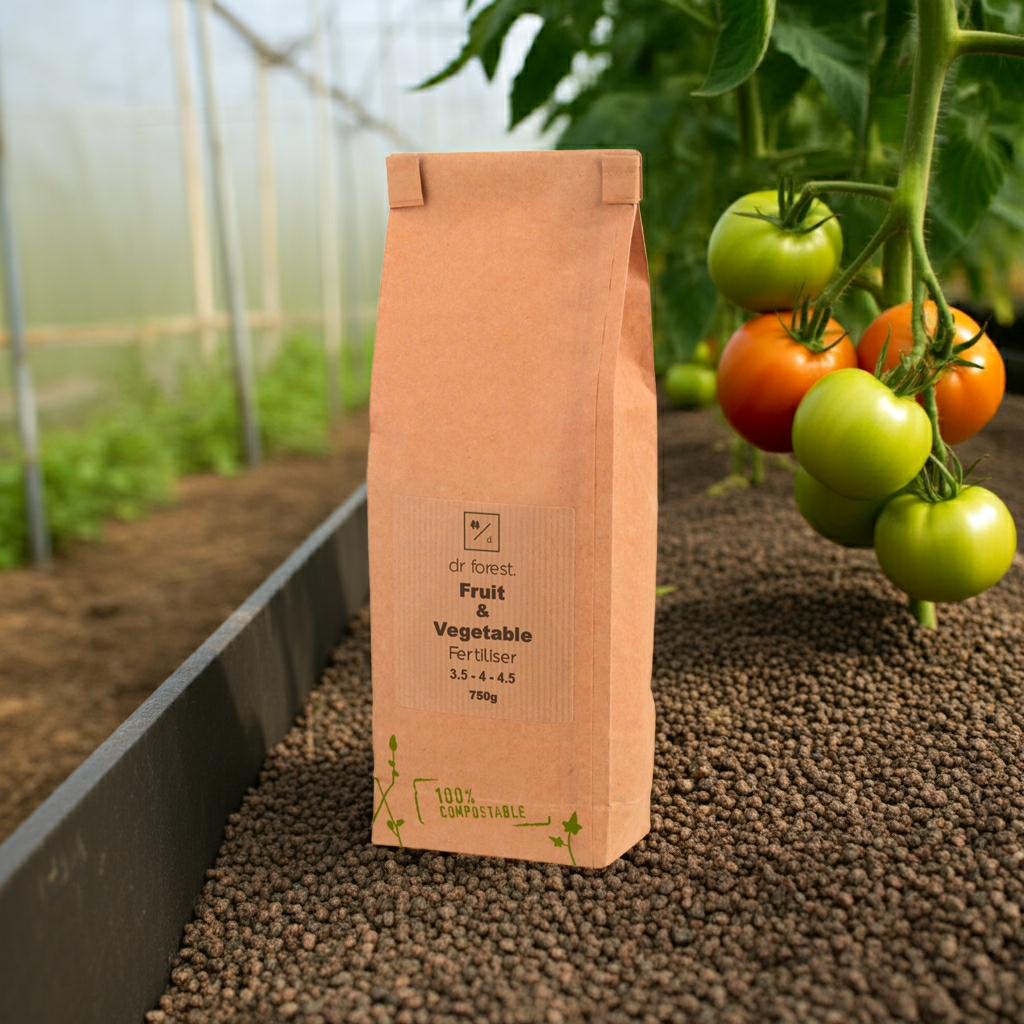 Organic Fruit & Vegetable Fertiliser | Premium Plant Food by Dr Forest | Slow Release | Perfect For Tomatoes Dr Forest
