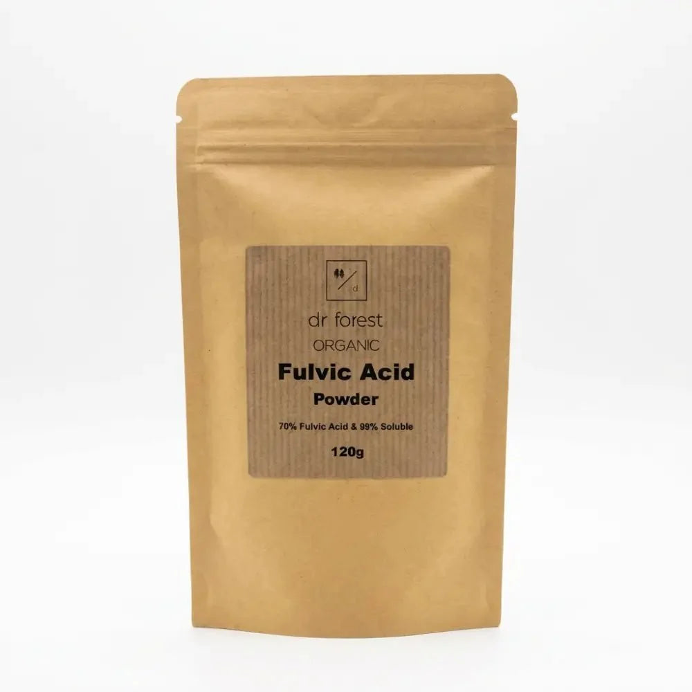 Fulvic Acid Powder 70%, 250g, part of the Humic, Fulvic and Seaweed Trio from Dr Forest