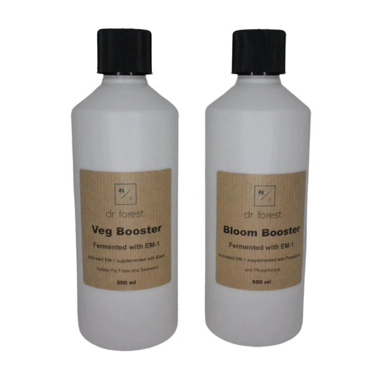 Organic Liquid Veg and Bloom Booster Bundle. Fermented with EM-1.