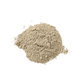 Organic Calcium Carbonate — pile of fine pale calcium carbonate powder