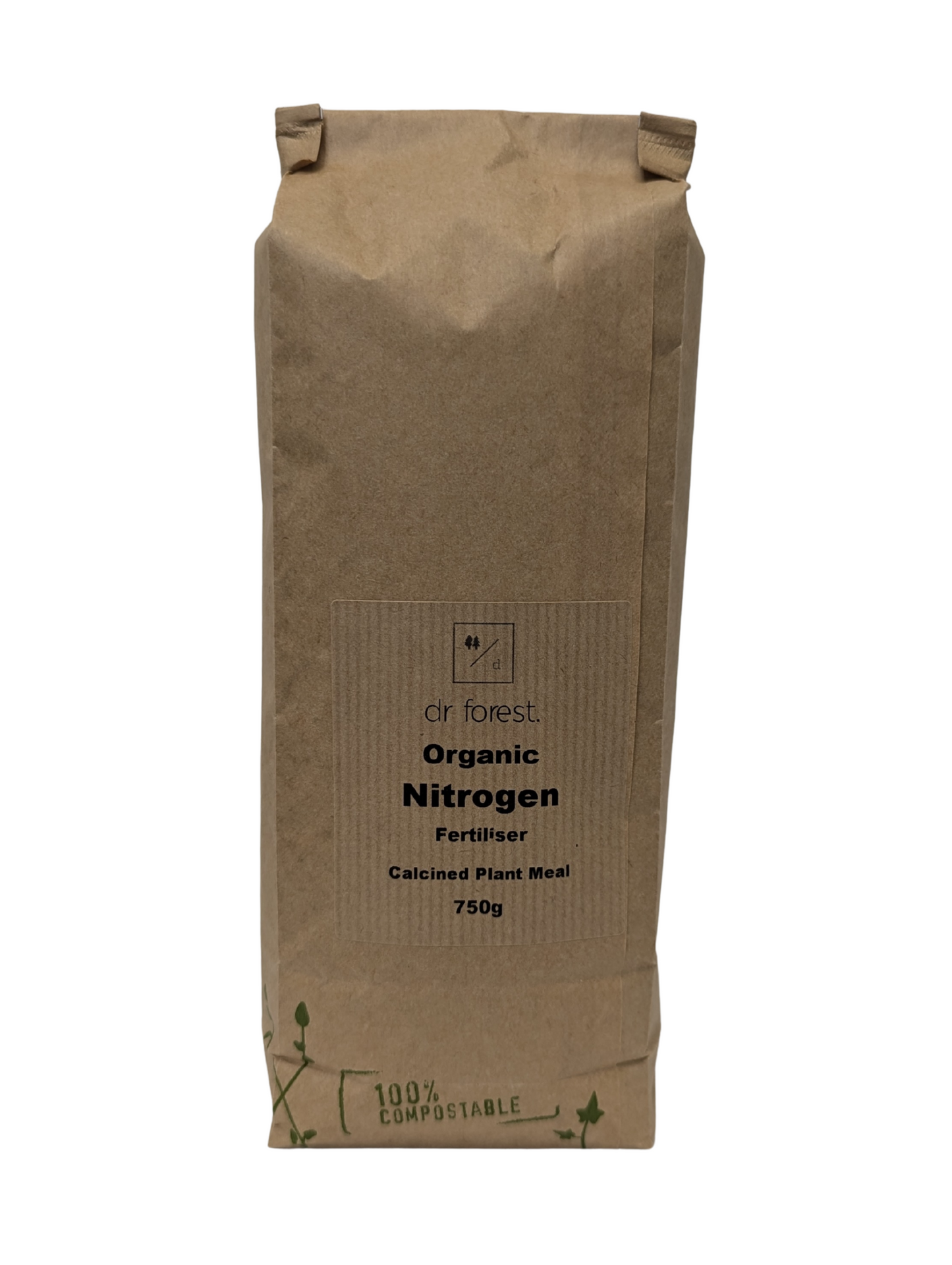 Organic Nitrogen Meal | High Nitrogen Fertiliser | 12% Nitrogen | Granular Fertiliser for Lawns, Gardens & Vegetables Dr Forest