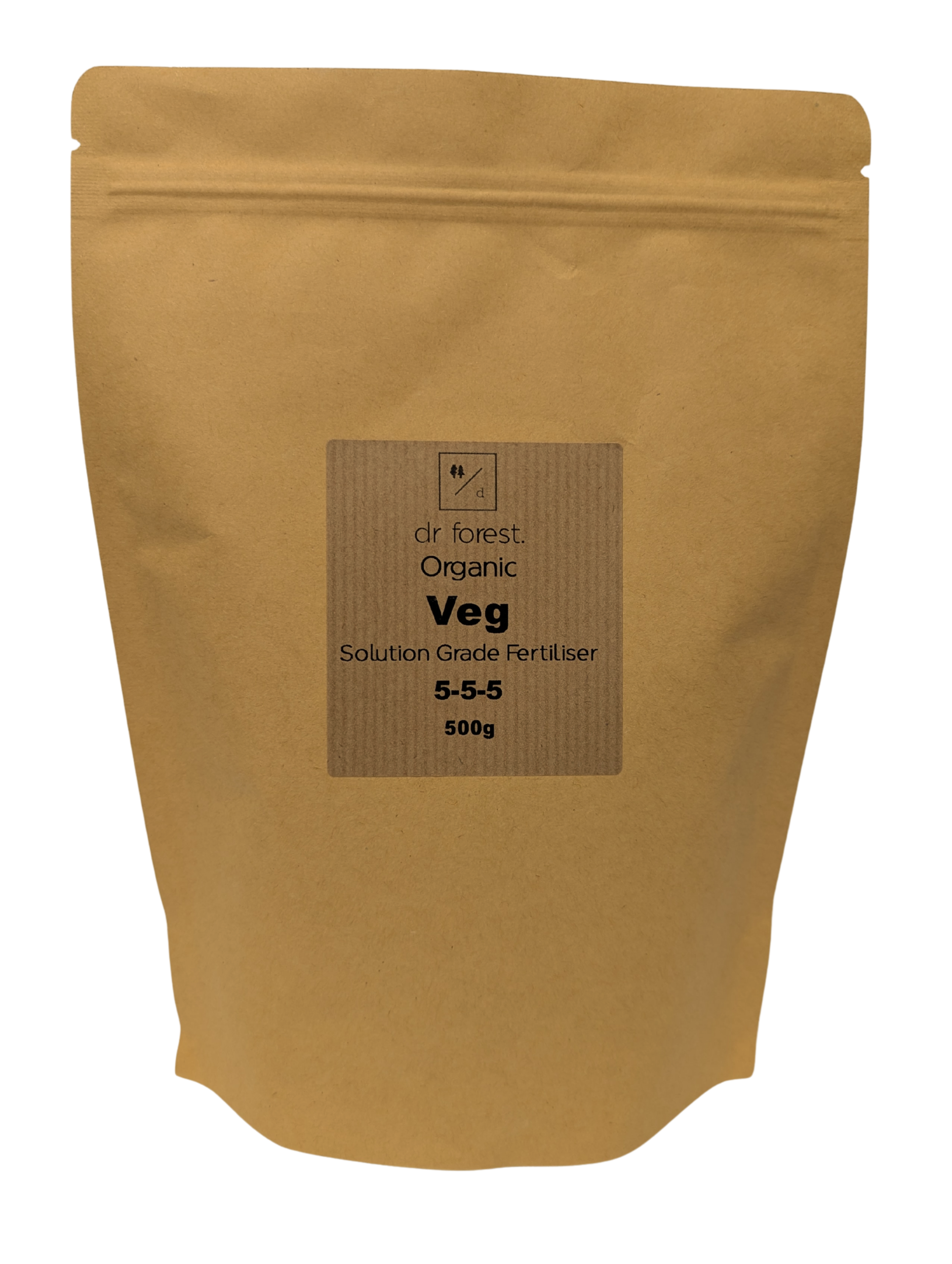 Organic Veg Booster 5-5-5 | Solution Grade Fertiliser | Fast Release Dr Forest