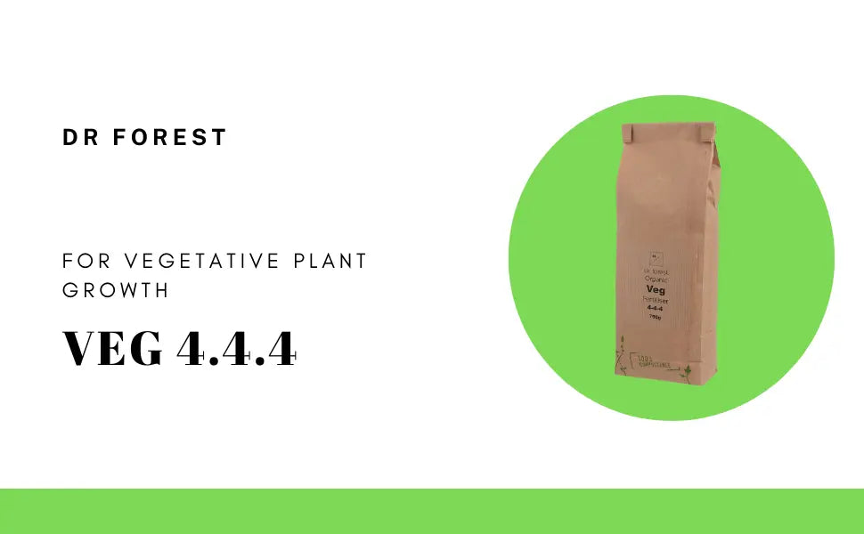 Organic VEG Fertiliser 4.4.4. For vegetative growth by Dr Forest Dr Forest
