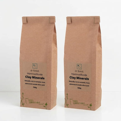 Dr Forest Montmorillonite Clay kraft pack on white