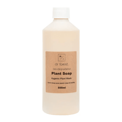 Organic Plant Soap — 500ml white bottle of cream liquid with kraft label, Bio-degradable Hygienic Plant Wash