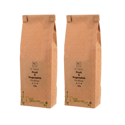 Premium Fruit & Vegetable Fertiliser | Slow-Release Natural Plant Food | Made with Organic Ingredients Dr Forest