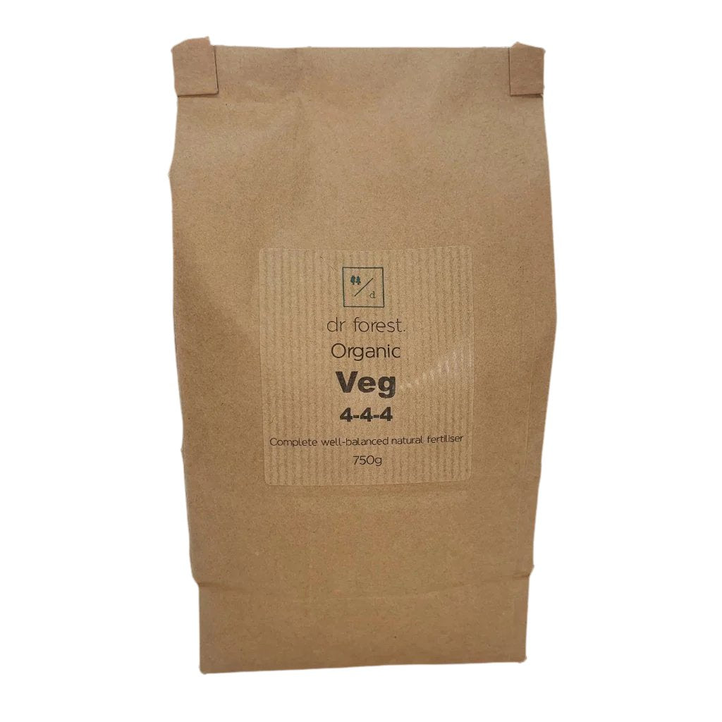 Organic VEG Fertiliser 4.4.4 with Frass, Seaweed & Humic Dr Forest