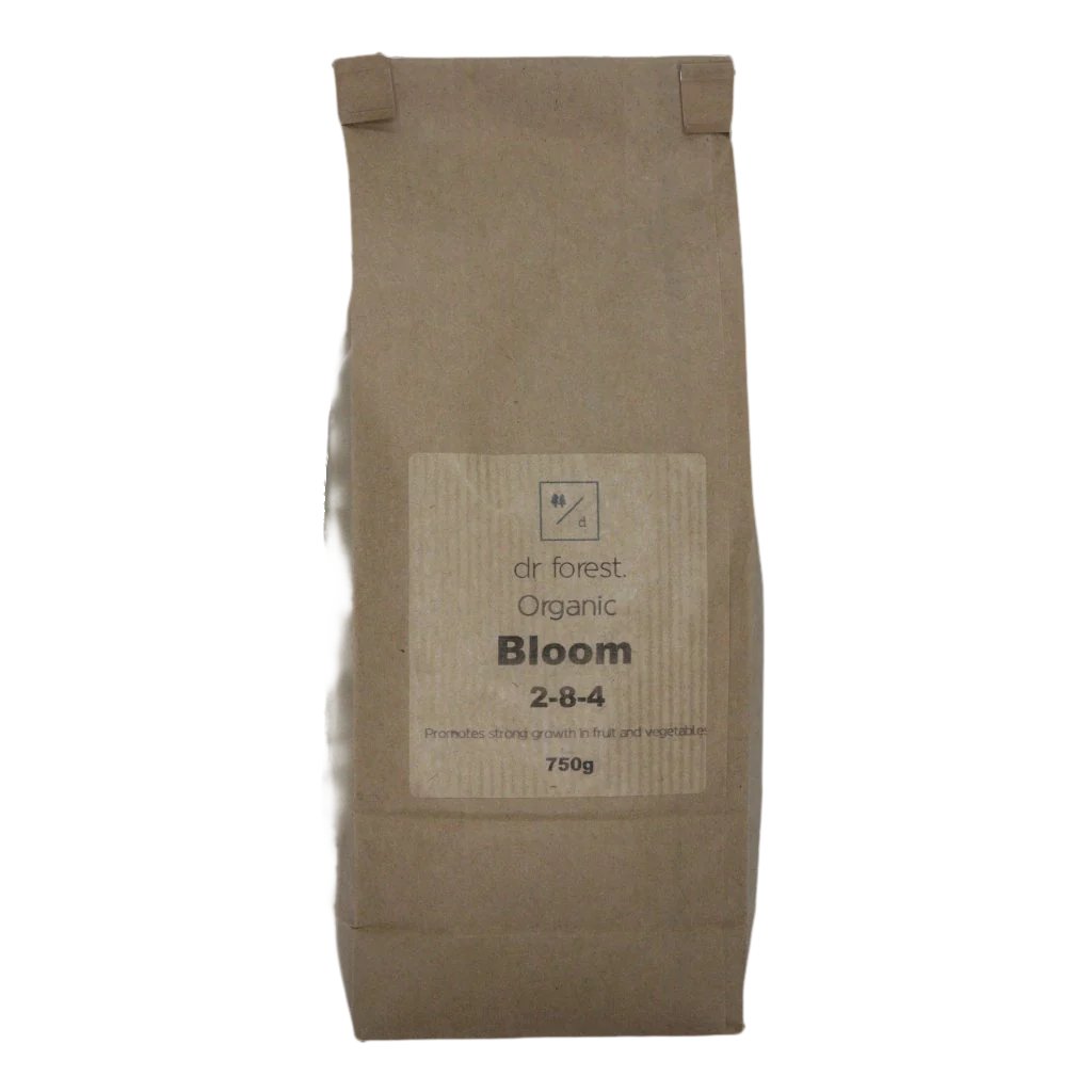 Organic Bloom Fertiliser 2-8-4 with Frass, Malted Barley and Seaweed Dr Forest