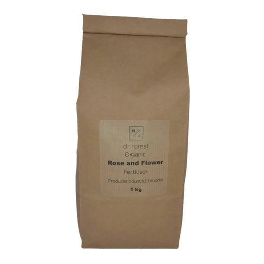 Dr Forest's Organic Flower and Rose Fertiliser with Yorkshire Polyhalite. Zero Plastic Dr Forest