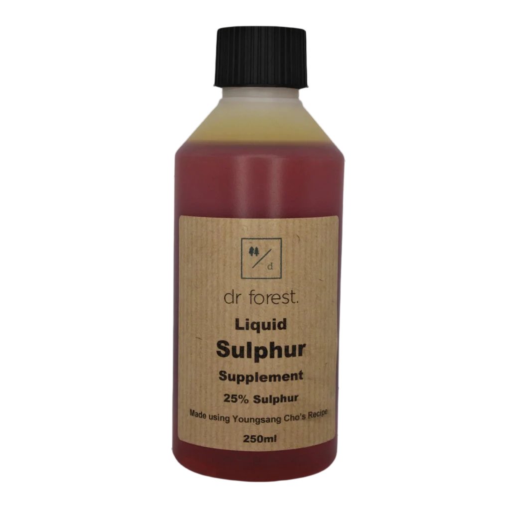 Liquid Sulphur Supplement 25%. JADAM Recipe. Dr Forest
