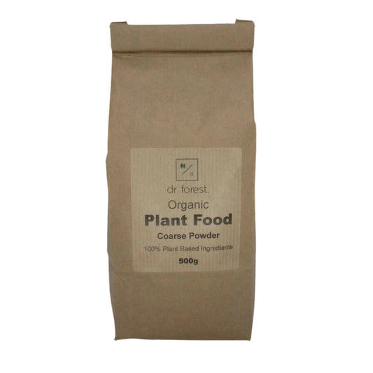 Organic Plant Food. All-Purpose Fertiliser. Coarse Powder. NPK 3.5/2/2.5 Dr Forest